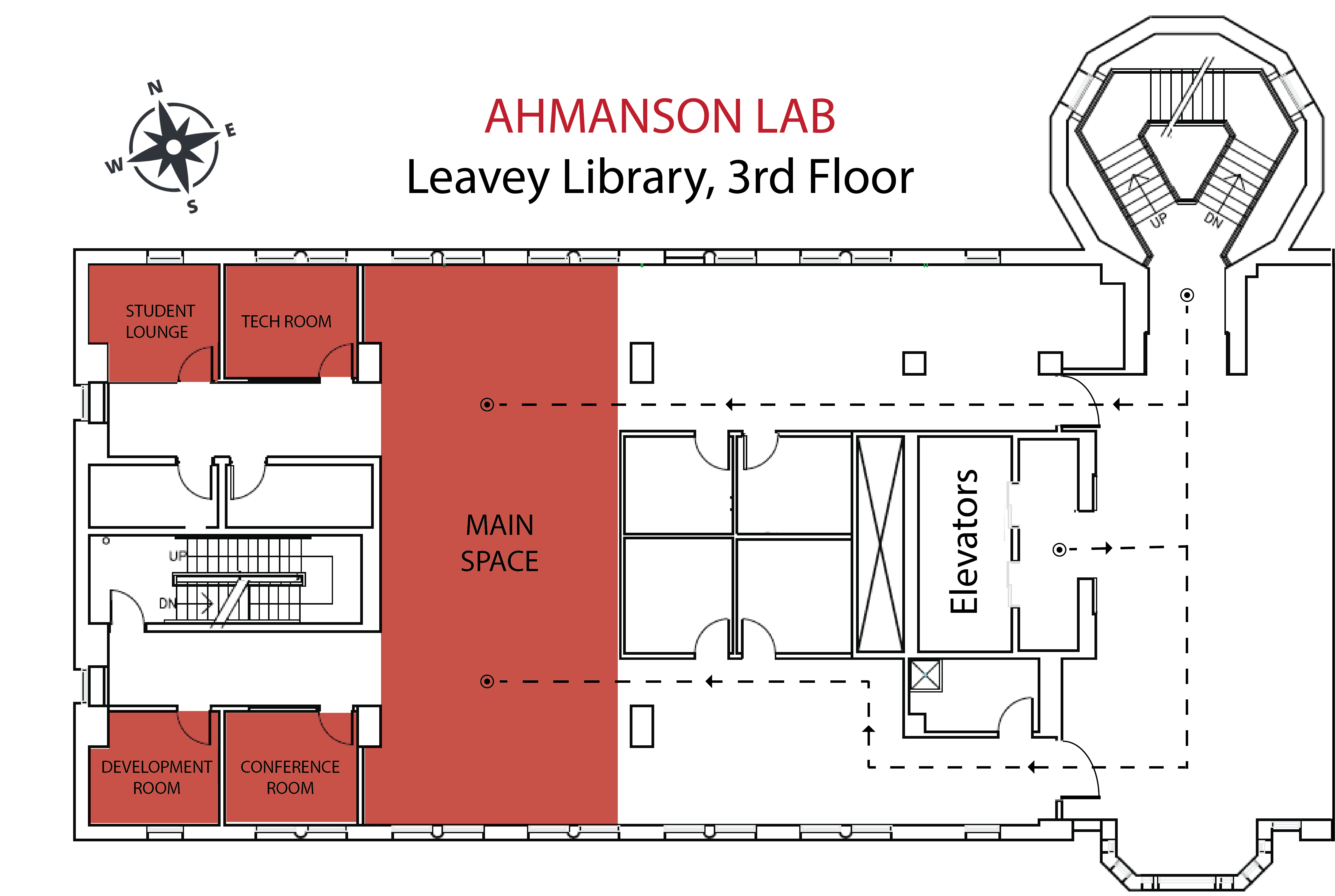 map of lab