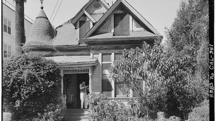 photo of 251 south bynker hill from 1955