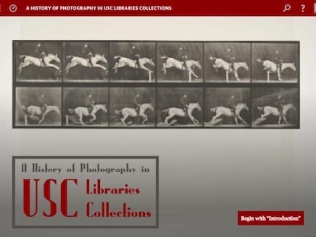 History of photography website image