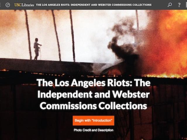 Image of person in fires of LA.