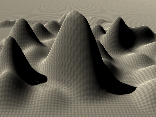 Digital generated terrain