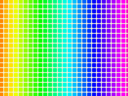 rainbow squares