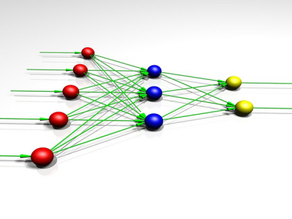 creative commons diagram of a neural network algorithm