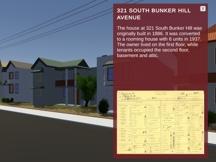historic bunker hill 3d project screenshot